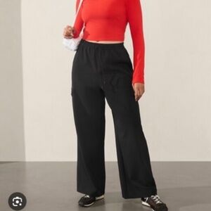 Athleta Promenade High Rise Cargo Pants Size L